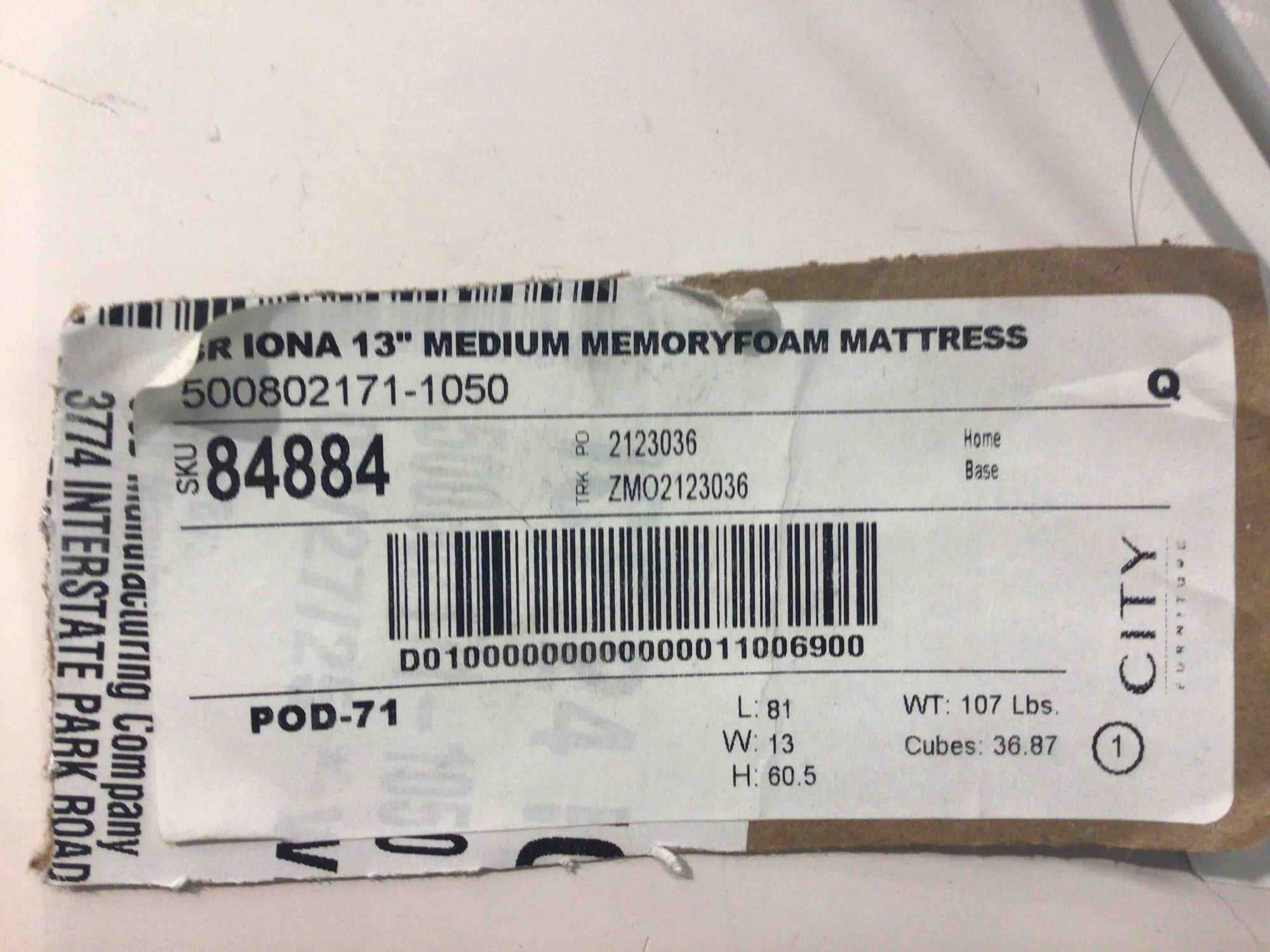 Product Image - Damaged