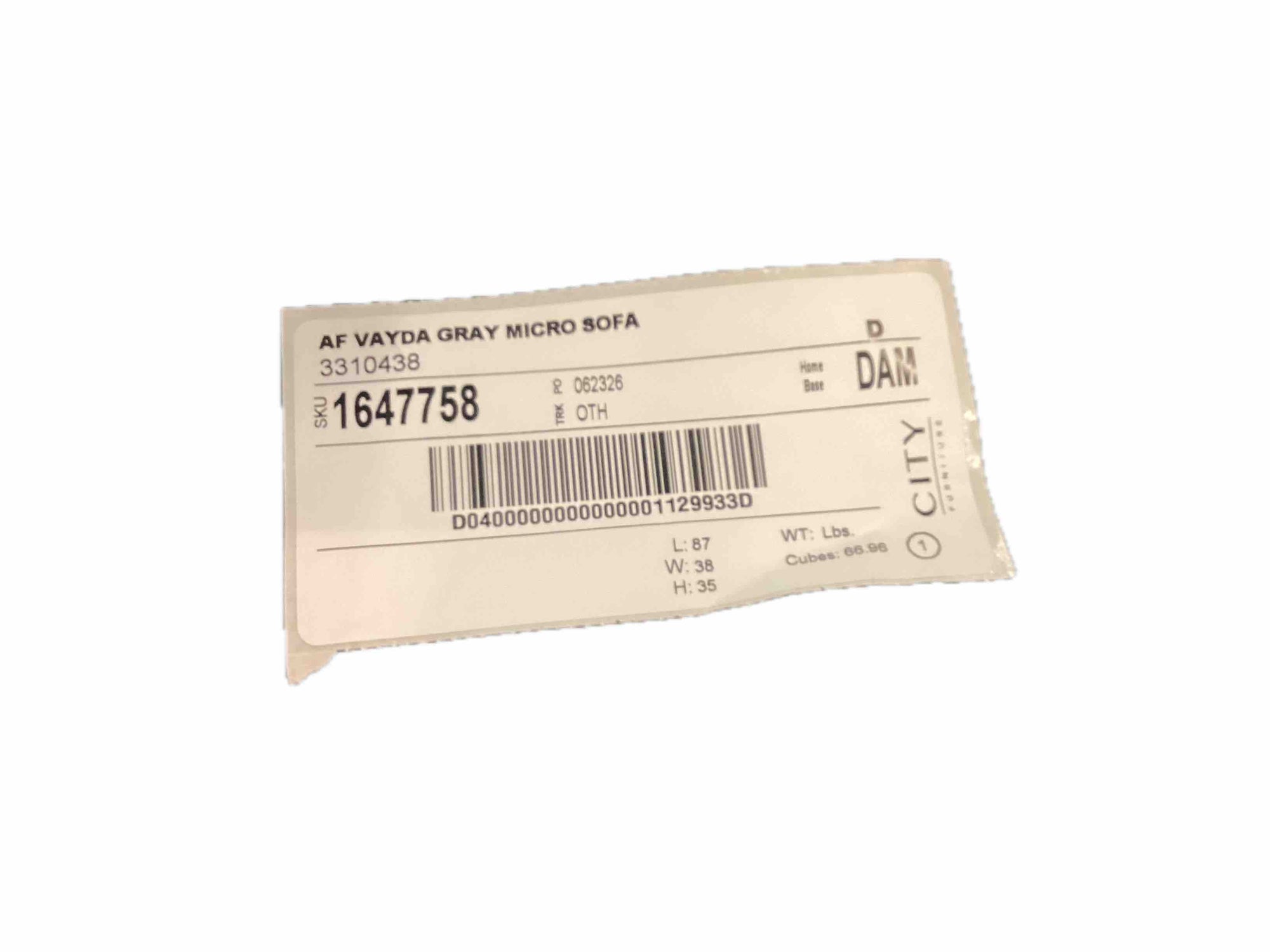 Product Image - Damaged