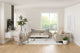 Reyna Beige Micro Power Reclining Sofa