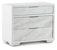 Bernhardt Ocean Drive White Marble Nightstand