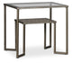 Bendishaw Metal Rectangular End Table
