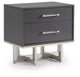 Cortina Gray Nightstand