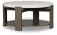 Kaleb White Marble Coffee Table