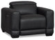 Lombardy Black Micro Power Recliner