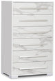 Modena White Drawer Chest