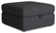 Citymod Dark Gray Fabric Storage Ottoman