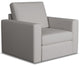 Citymod Light Gray Fabric Swivel Chair