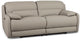 Jett Gray Micro Power Reclining Loveseat