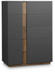 Brasilia Gray Drawer Chest