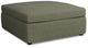 Destin Sutton Green Fabric Cocktail Ottoman