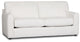 Rhodes White Fabric Sofa