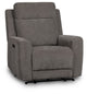 Dean Gray Fabric Power Recliner