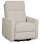 Talon Light Gray Fabric Power Lift Recliner