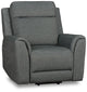 Gavin Dark Gray Fabric Power Lift Recliner