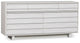 Everett White 7-drawer Dresser