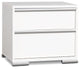 Davie White Nightstand