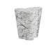 Aviva Light Gray Marble End Table