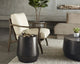 Mensa Dark Gray Round End Table